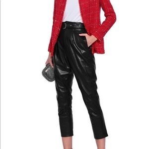 Iro Quespo open tweed jacket sz42